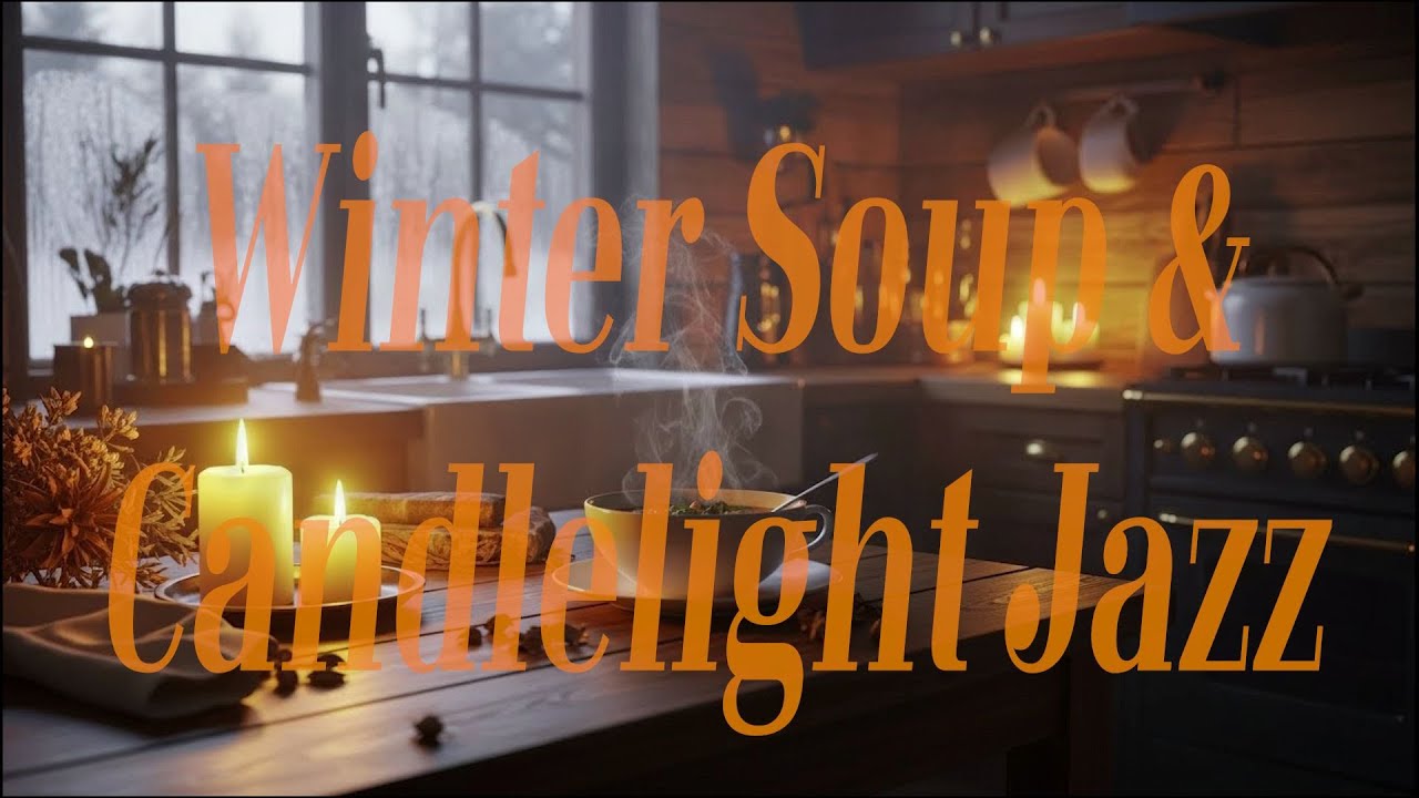 ✨ Winter Soup & Candlelight Jazz: Cozy Warmth for Early Winter Nights (9 Hours) ✨