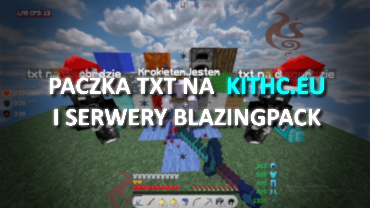 PACZKA TXT NA SERWERY BP/KITHC.EU || 20 TXT | PVP +999 FPS | 4K