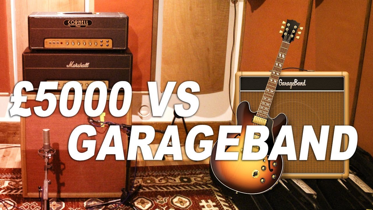 £5000 Guitar Rig VS GARAGEBAND