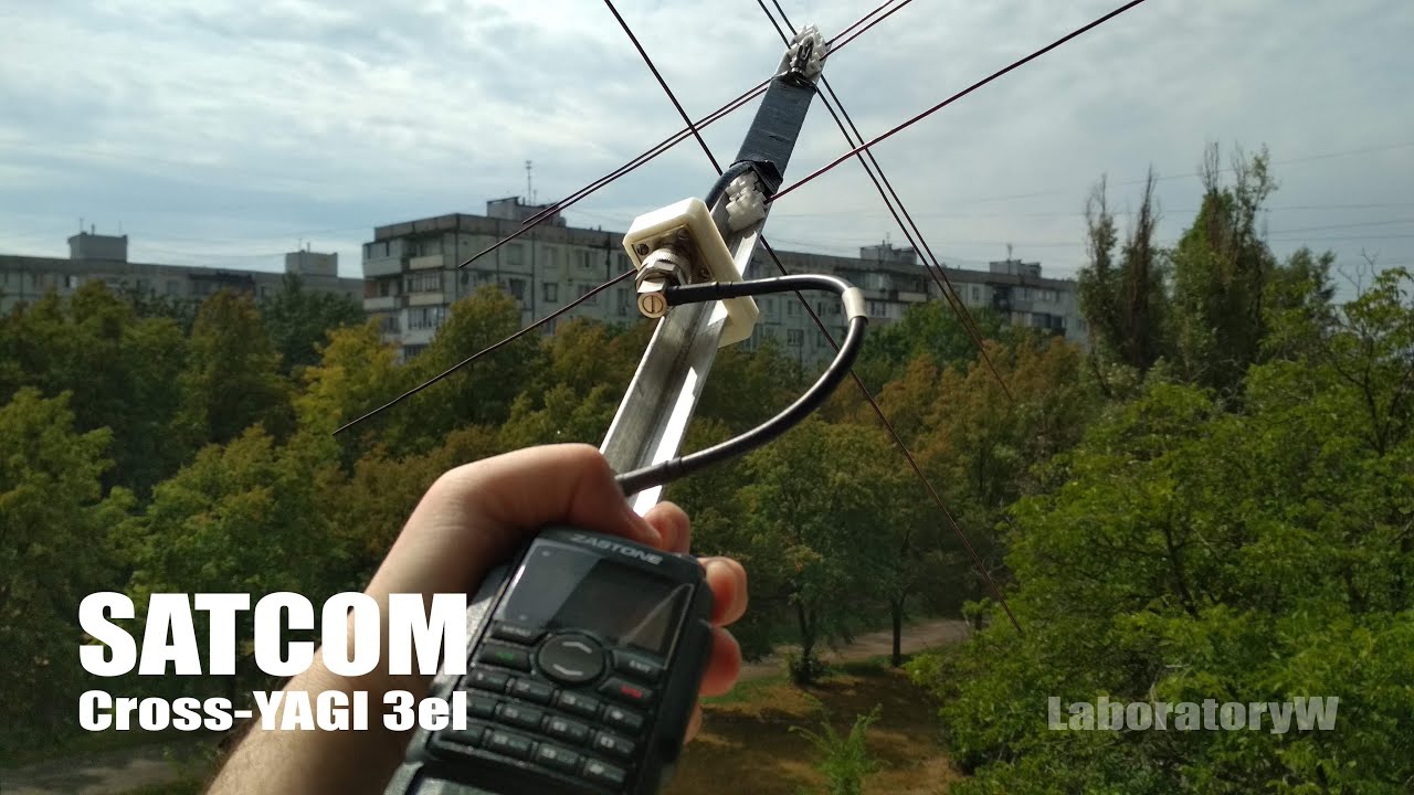 Cross-YAGI 3el на SATCOM. Part III (тестирование программного раскрытия)