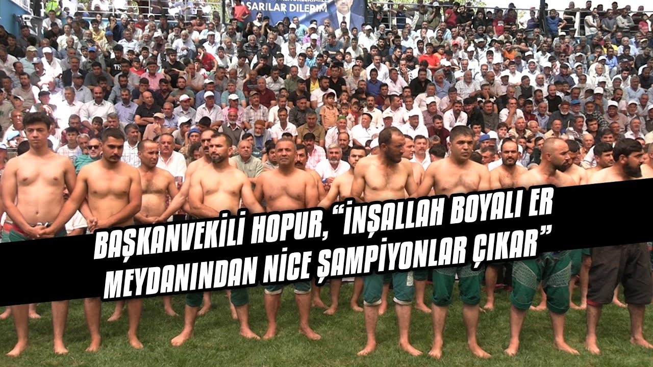 27. Geleneksel Bertiz Boyalı Şalvar Güreşi Müsabakaları Gerçekleştirildi