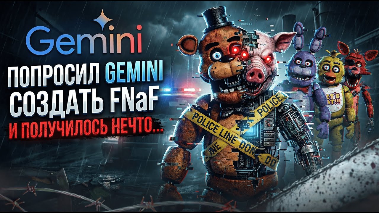 Я Создал FNaF с ПОМОЩЬЮ ИИ и Теперь Боюсь Играть