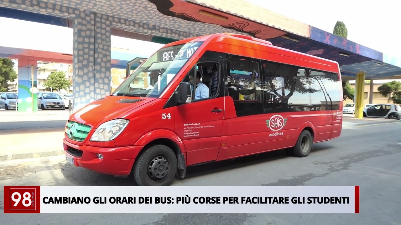 CAMBIANO GLI ORARI DEI BUS PIÙ CORSE PER FACILITARE GLI STUDENTI