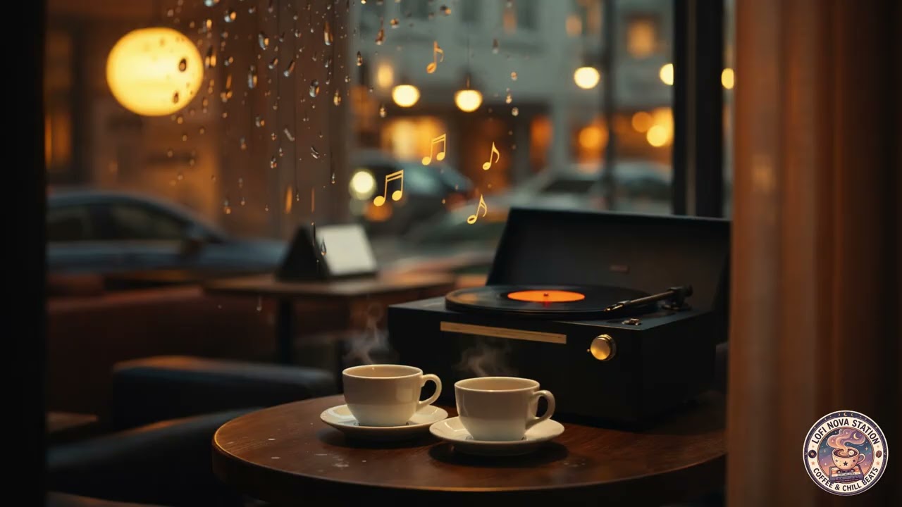 Relaxing Study Music | Cozy Coffee Shop ☕ Vol.8 – Lofi Hip Hop & Soft Jazz Piano | Chill Background