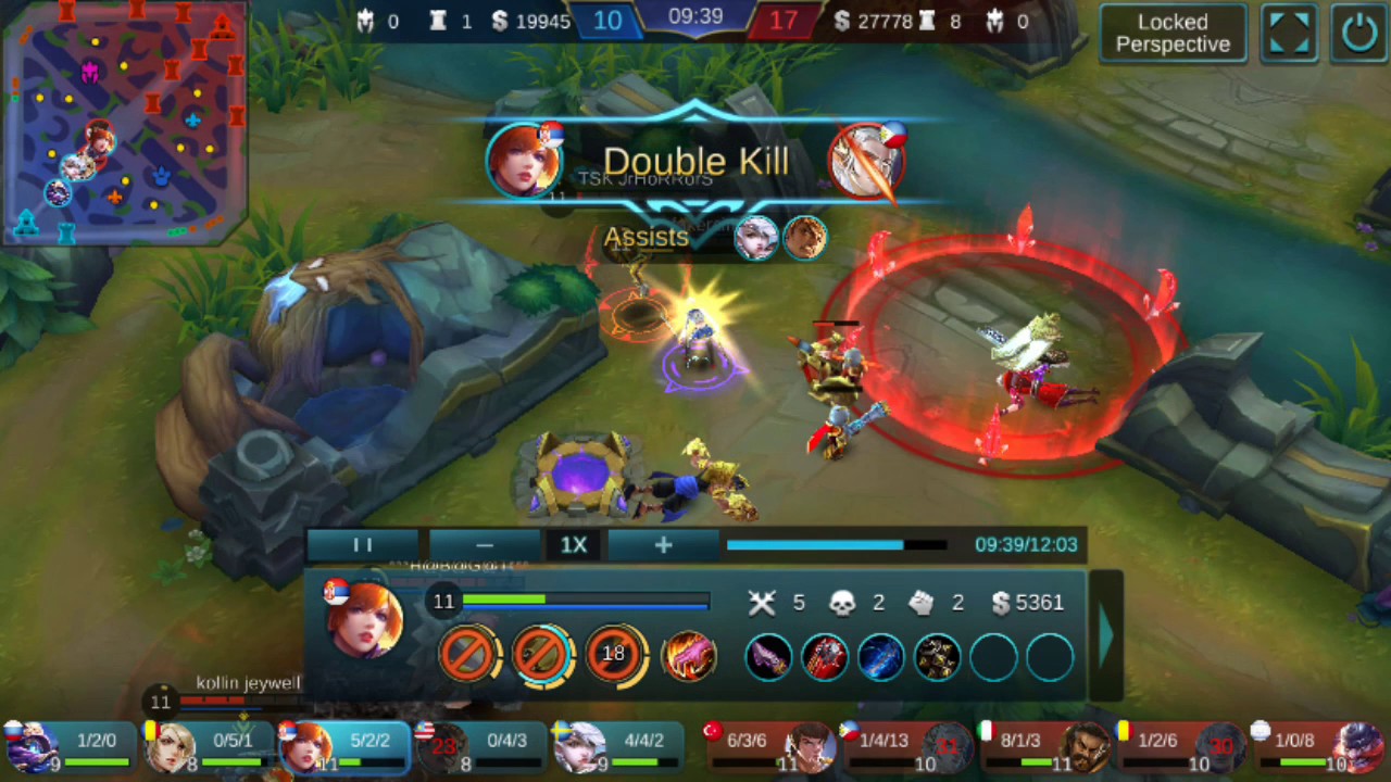 Fanny PENTA KILL 1V5