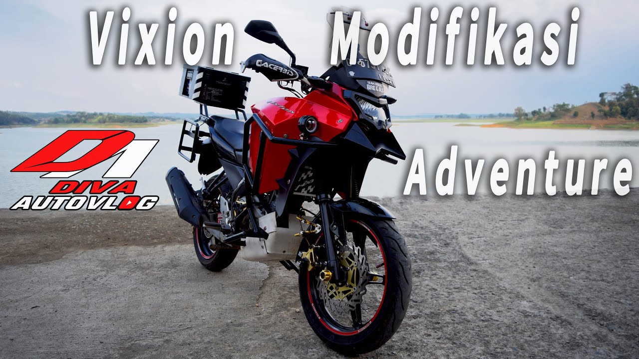 Yamaha Vixion Advance Modifikasi Adventure Touring | Full Body Custom Mirip Honda Cb500x
