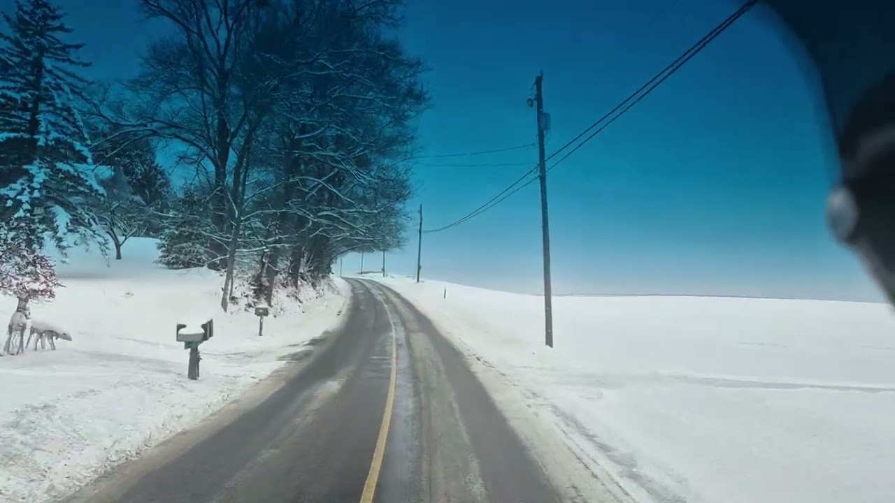 EPIC Snowy Cargo Van Drop-Off Adventure! ❄️🚐💥