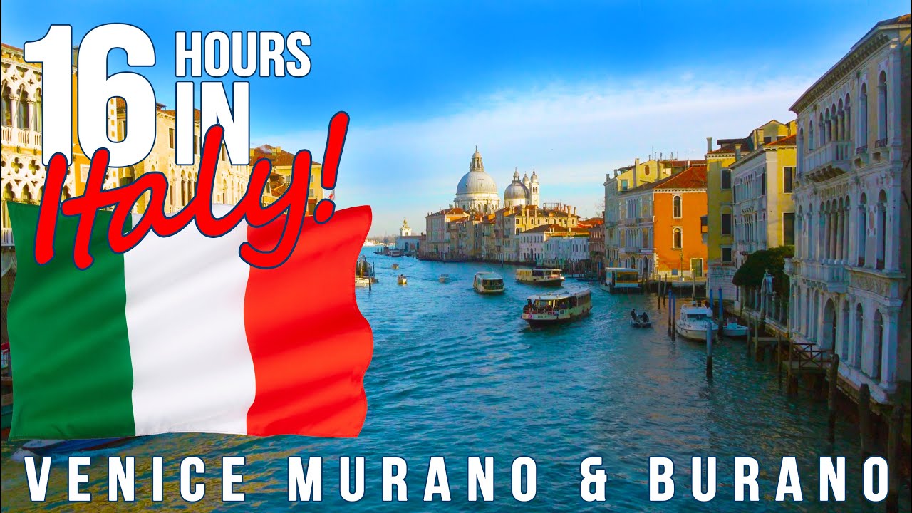 Venice | 3 Islands to see, lots of boat rides. What a busy fun Day