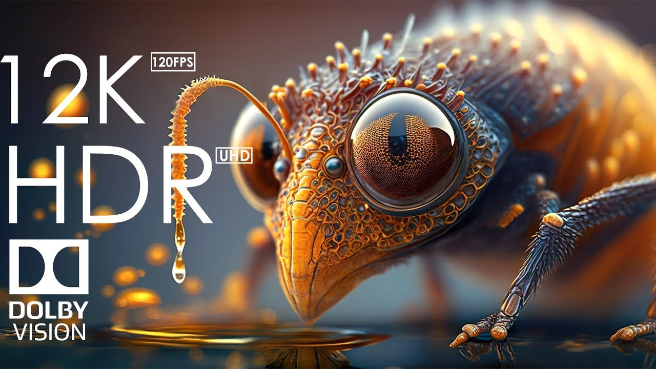 Nature's Symphony: Close-up Encounters with Animals, Birds, Fishes, and Plants (Ultra HD 8K HDR)