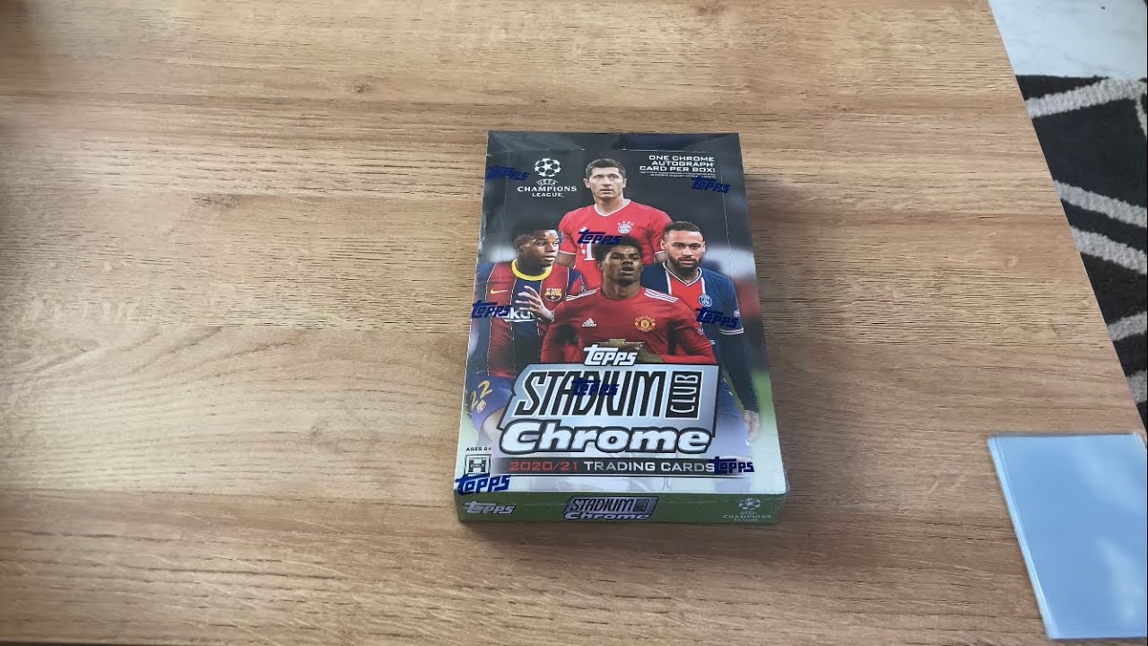Topps Stadium Club Chrome 2020/21 UEFA Champions League Hobby Box Opening #2