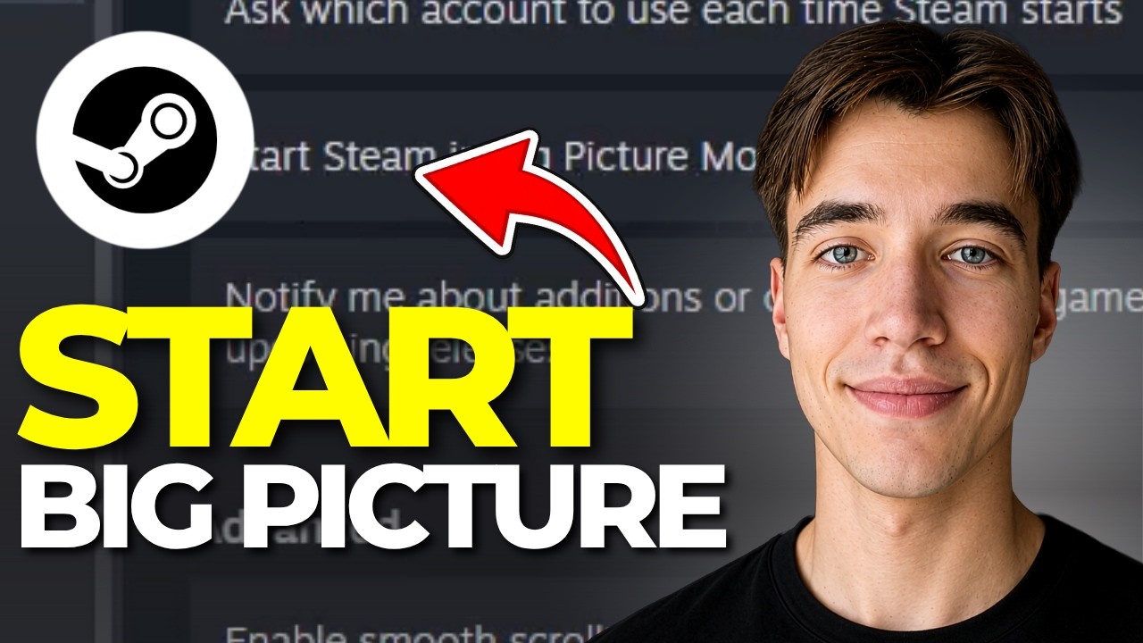 How To Start Steam In Big Picture Mode (Tutorial 2026)