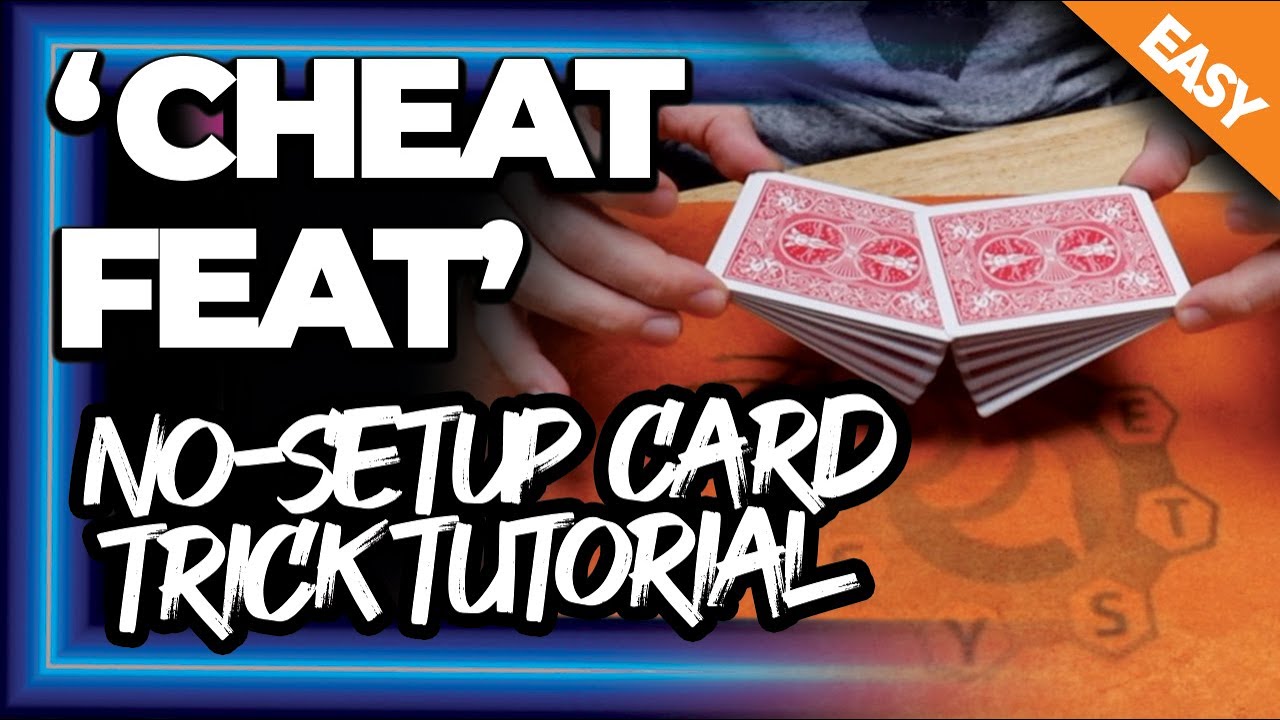 «Cheat Feat» — обучающее видео по карточному фокусу без предварительной подготовки (самостоятельн...
