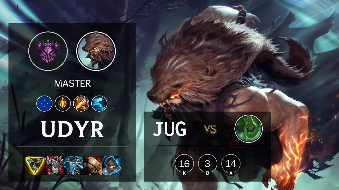 Udyr Jungle vs Zac - EUW Master Patch 11.23