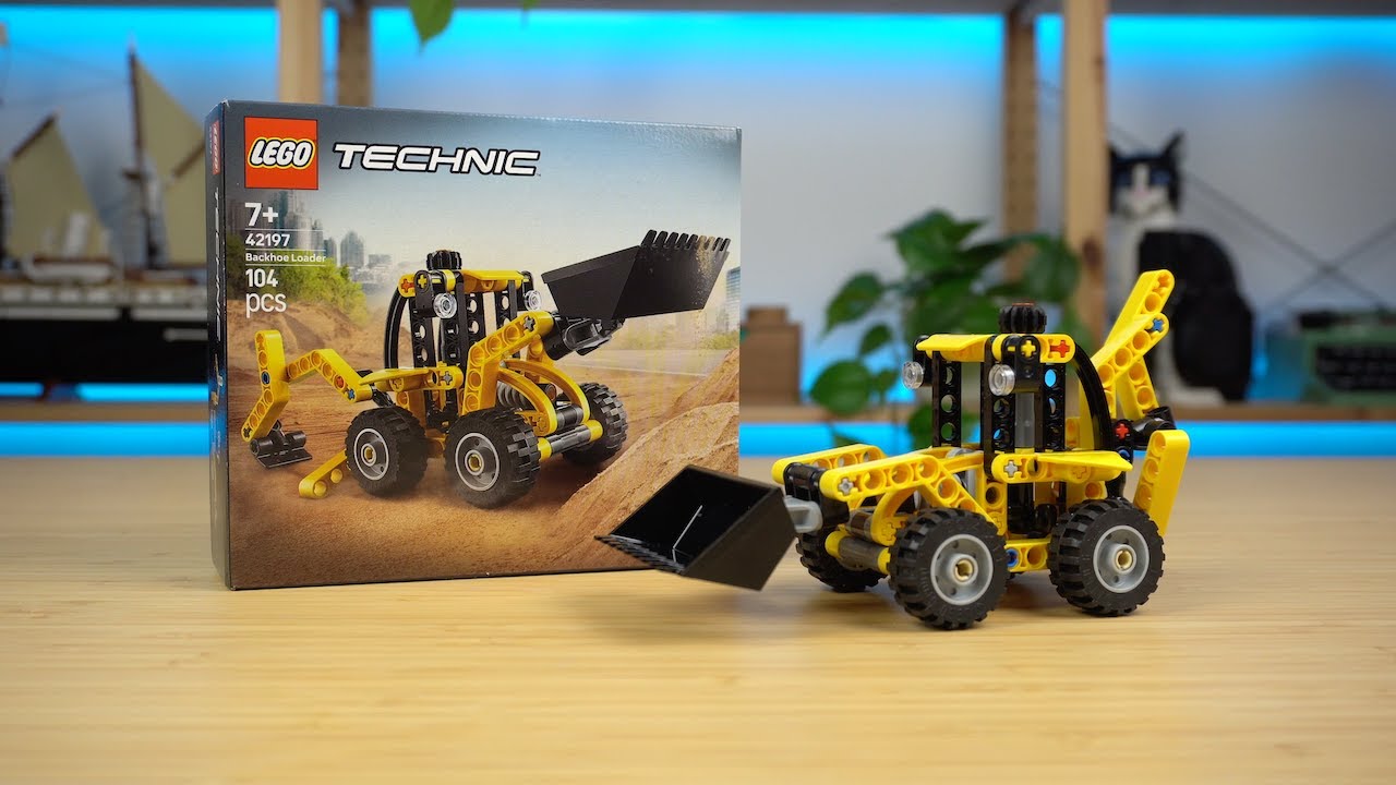 Building the LEGO Technic Backhoe