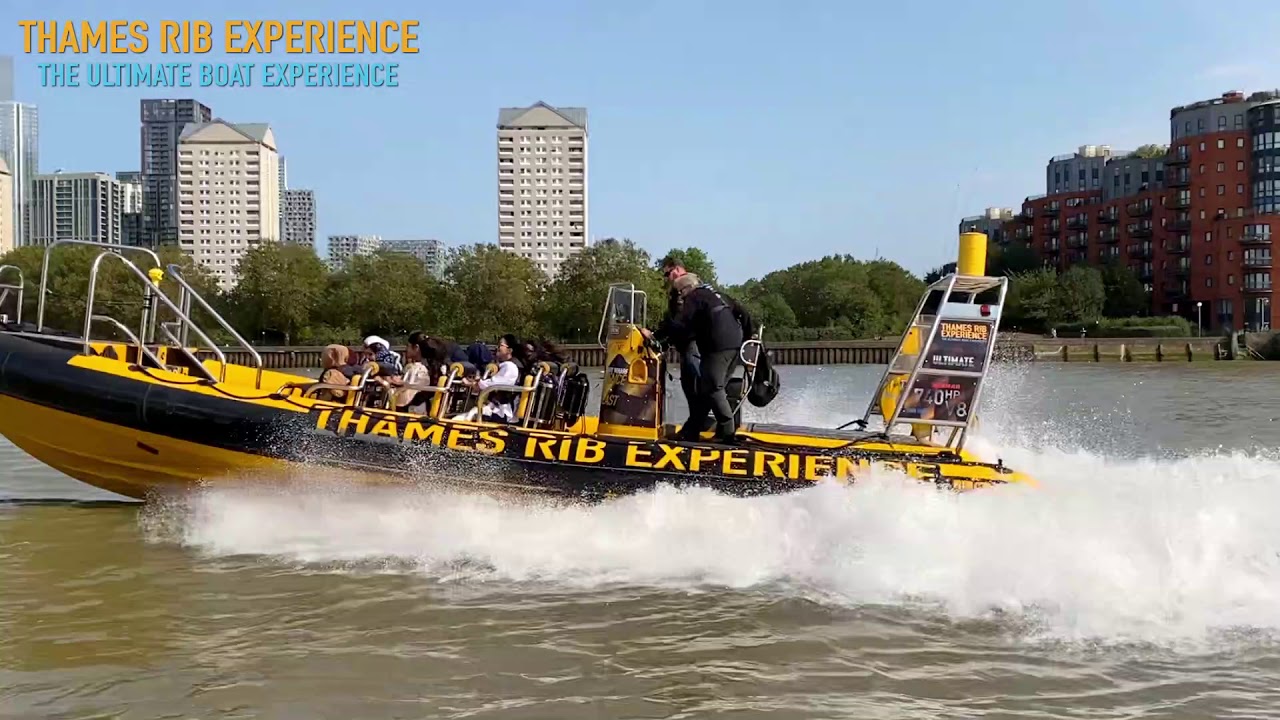 FASTEST LONDON SPEEDBOATS - THAMES RIB EXPERIENCE