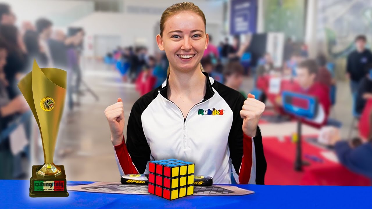Ho provato a diventare CAMPIONESSA ITALIANA di CUBO di RUBIK!