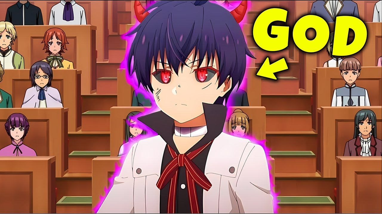 Everyone Mocked The Weak Student Until He Crushed A God With A Blink! | Anime Recap