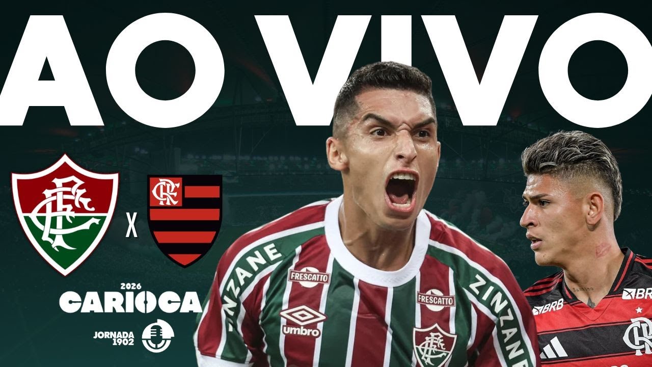 🖥️FLUMINENSE x FLAMENGO | TRANSMISSÃO AO VIVO | CARIOCA 2026 | DIRETO DO ESTÁDIO