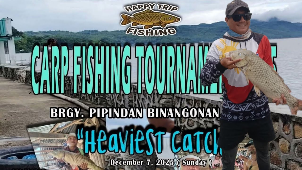 CHAMPION SI KAGAWAD SA CARP FISHING TOURNAMENT 🎣