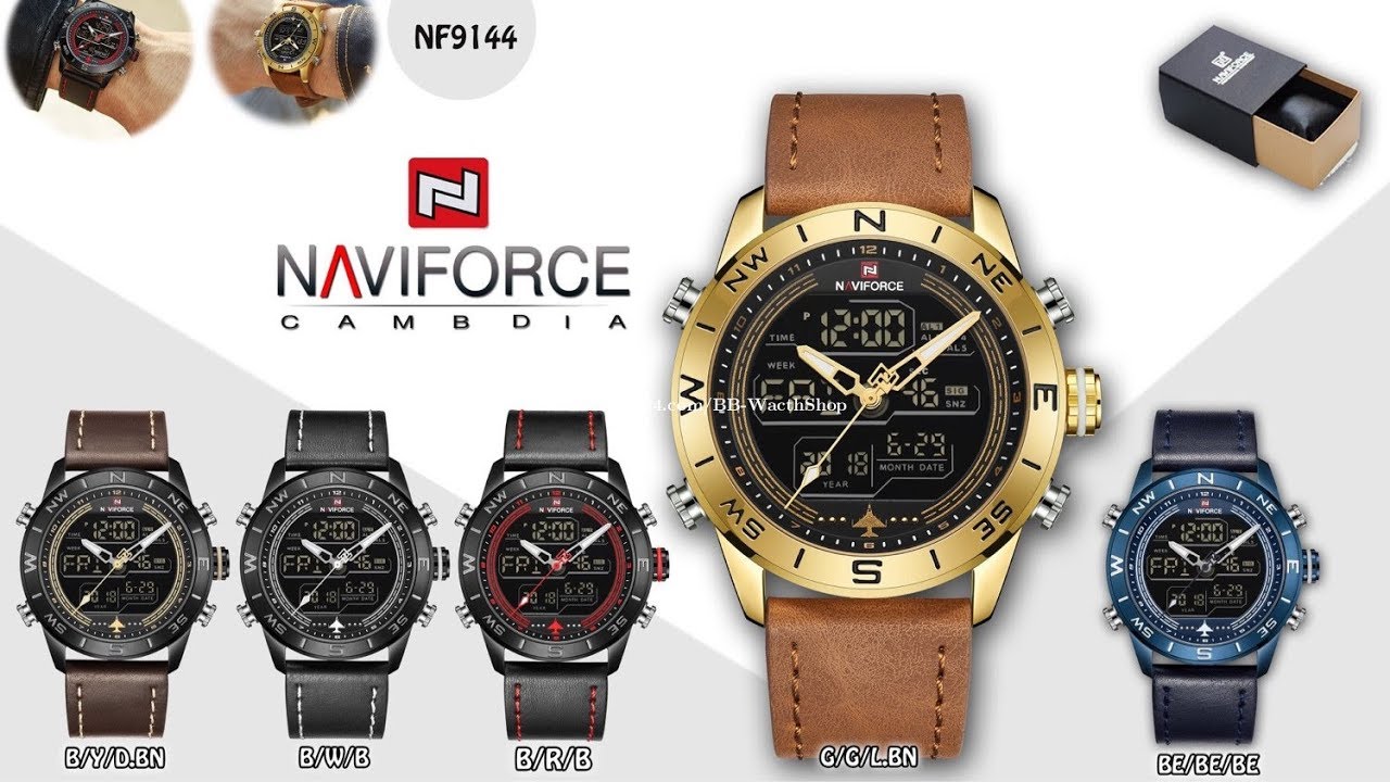 Обзор часов Naviforce 9144