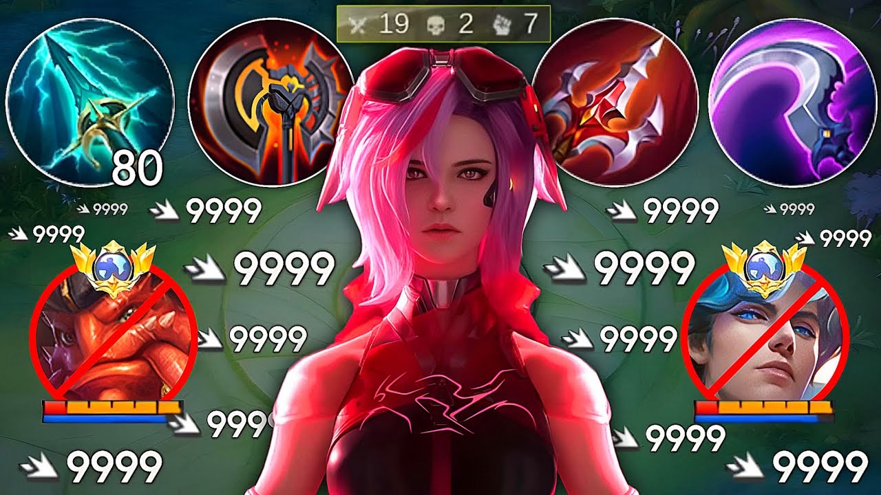 BENEDETTA CAN&rsquo;T PLAY JUNGLE WITH WAR AXE!? NEW CORE BUILD + SKY PIERCER | MOBILE LEGENDS