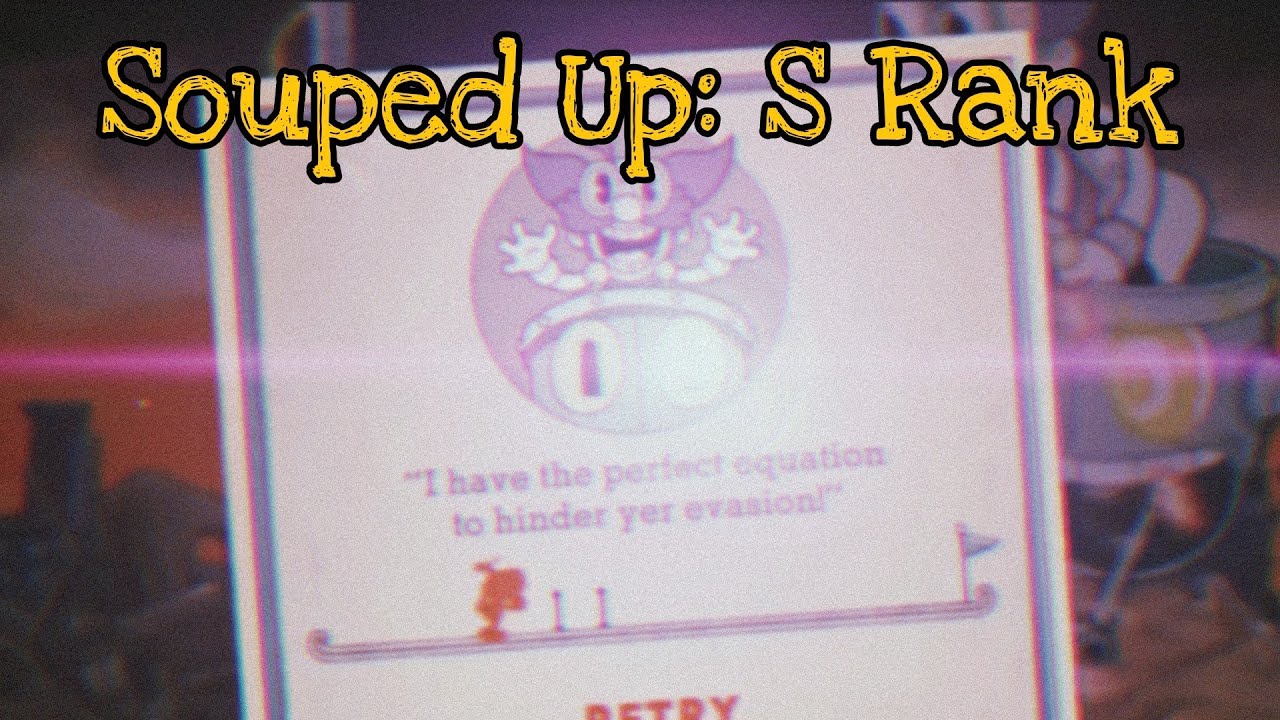 Cuphead: Souped Up mod - Dr. Kahl's Robot buff S Rank (hitless)