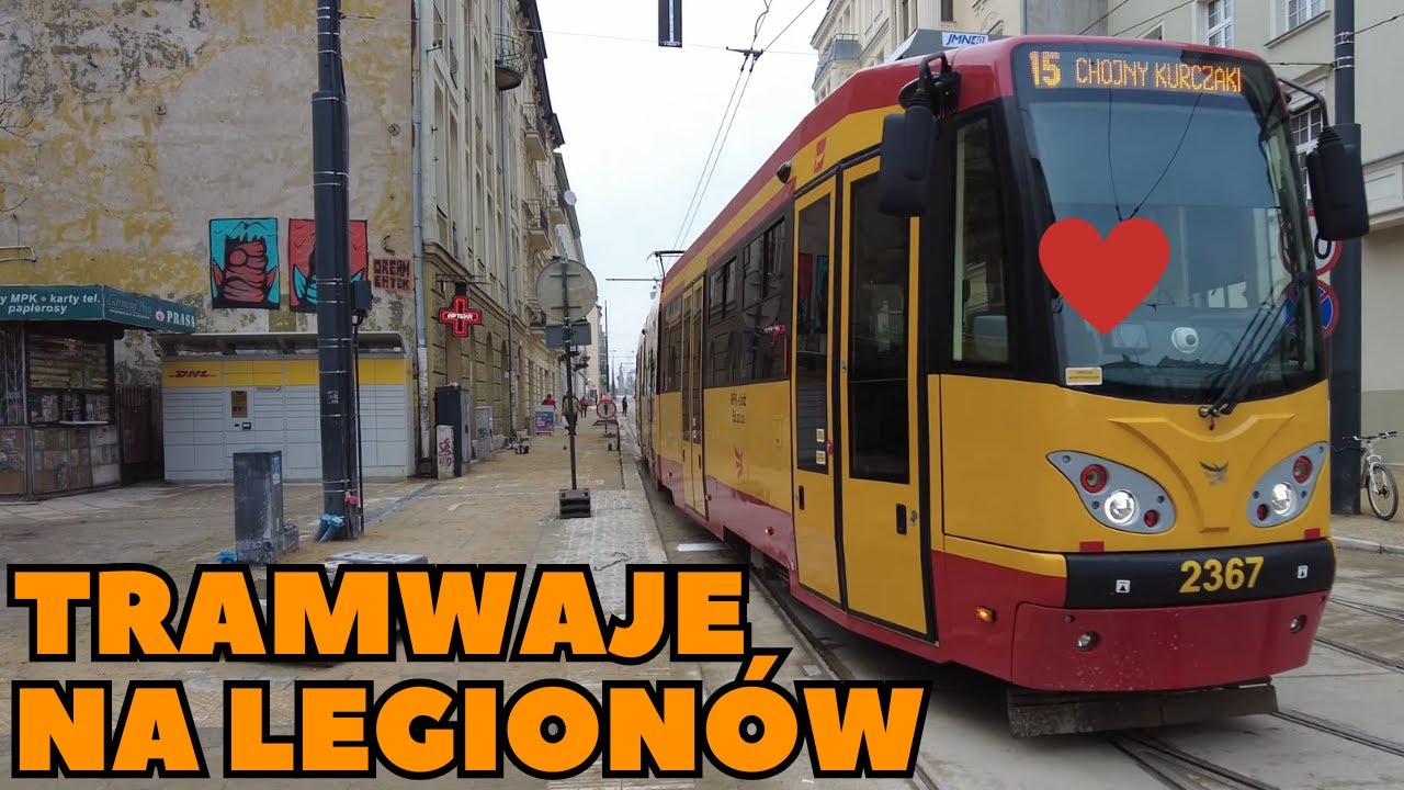 Pierwszy dzień tramwajów na Legionów w Łodzi po remoncie
