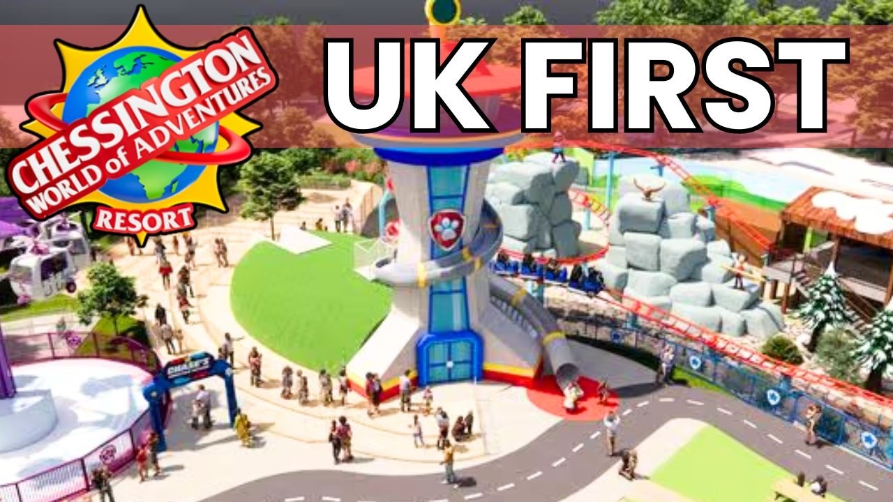 UK First ride for Paw Patrol at Chessington