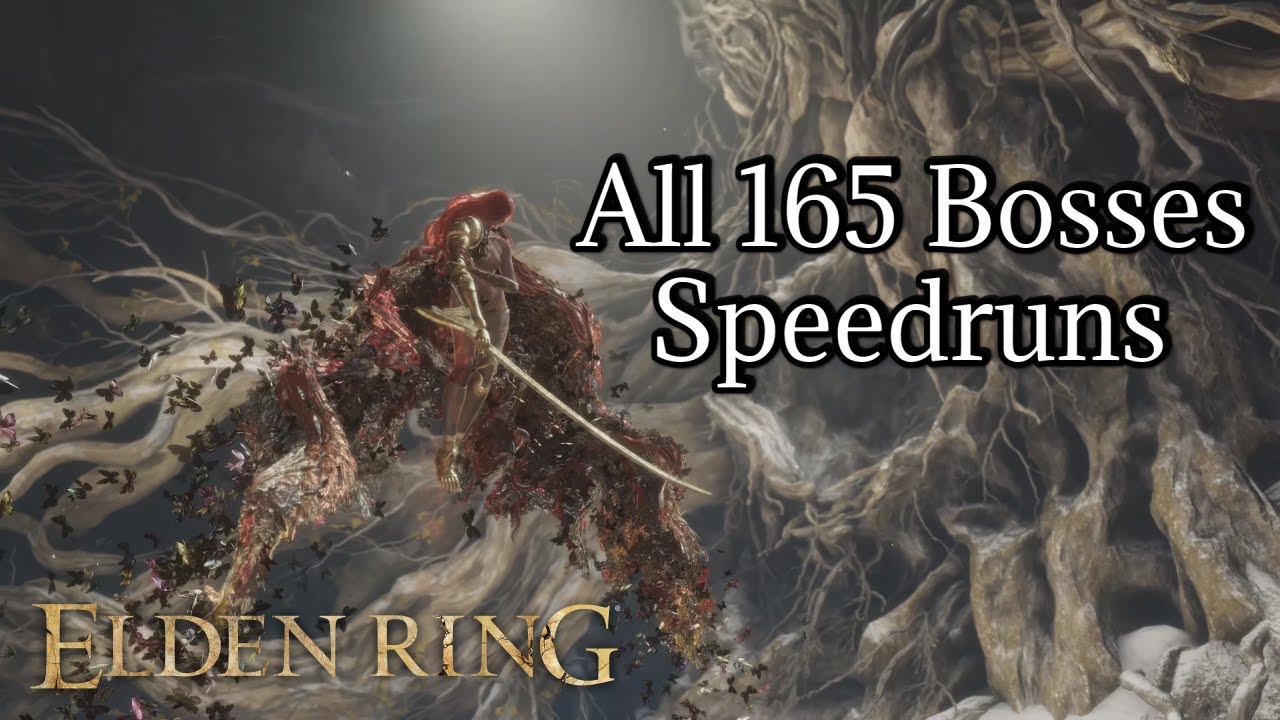 Elden Ring All Bosses Speedruns for World Record