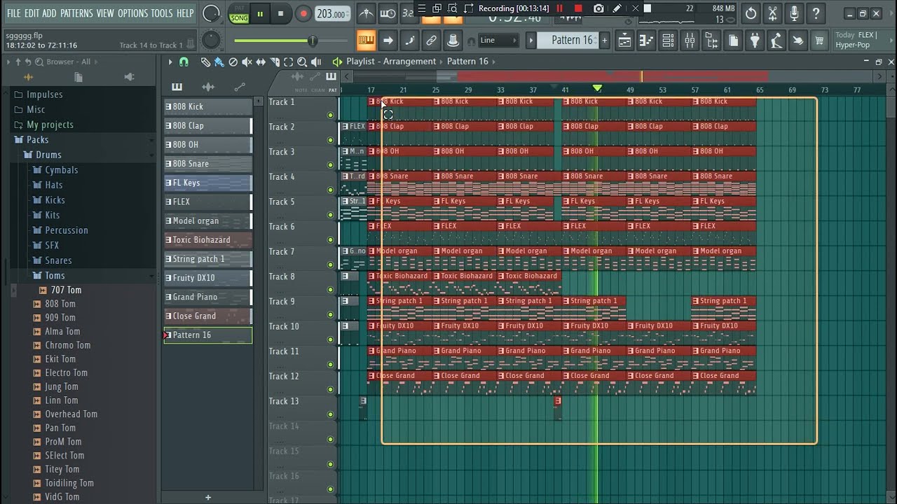 How to Make SDA Gospel Instrument From start to finish using stock plugins Only.