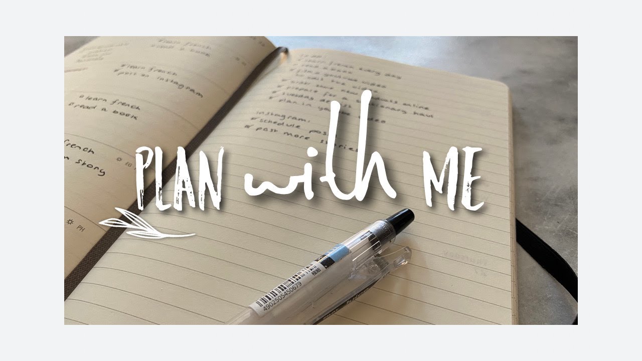 Moleskine Weekly Planner Setup | How I plan using my Moleskine