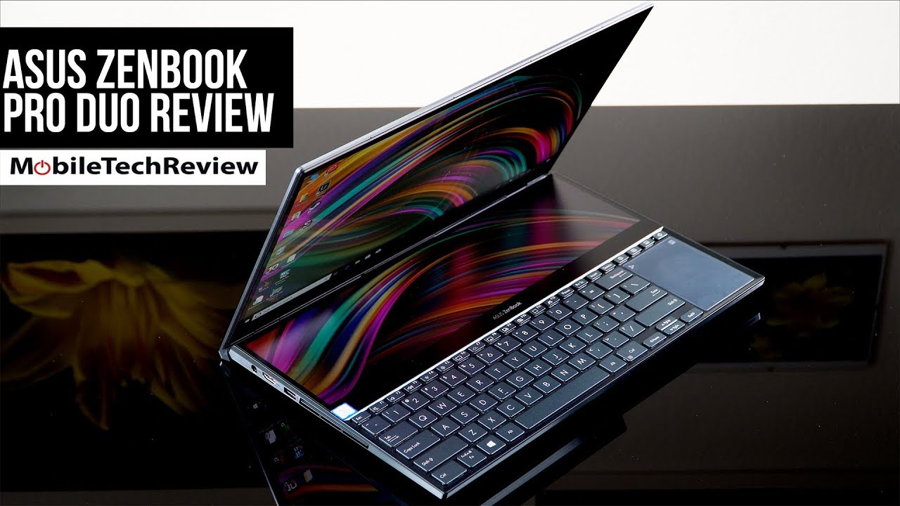 Asus ZenBook Pro Duo Review - 2 screen Laptop!