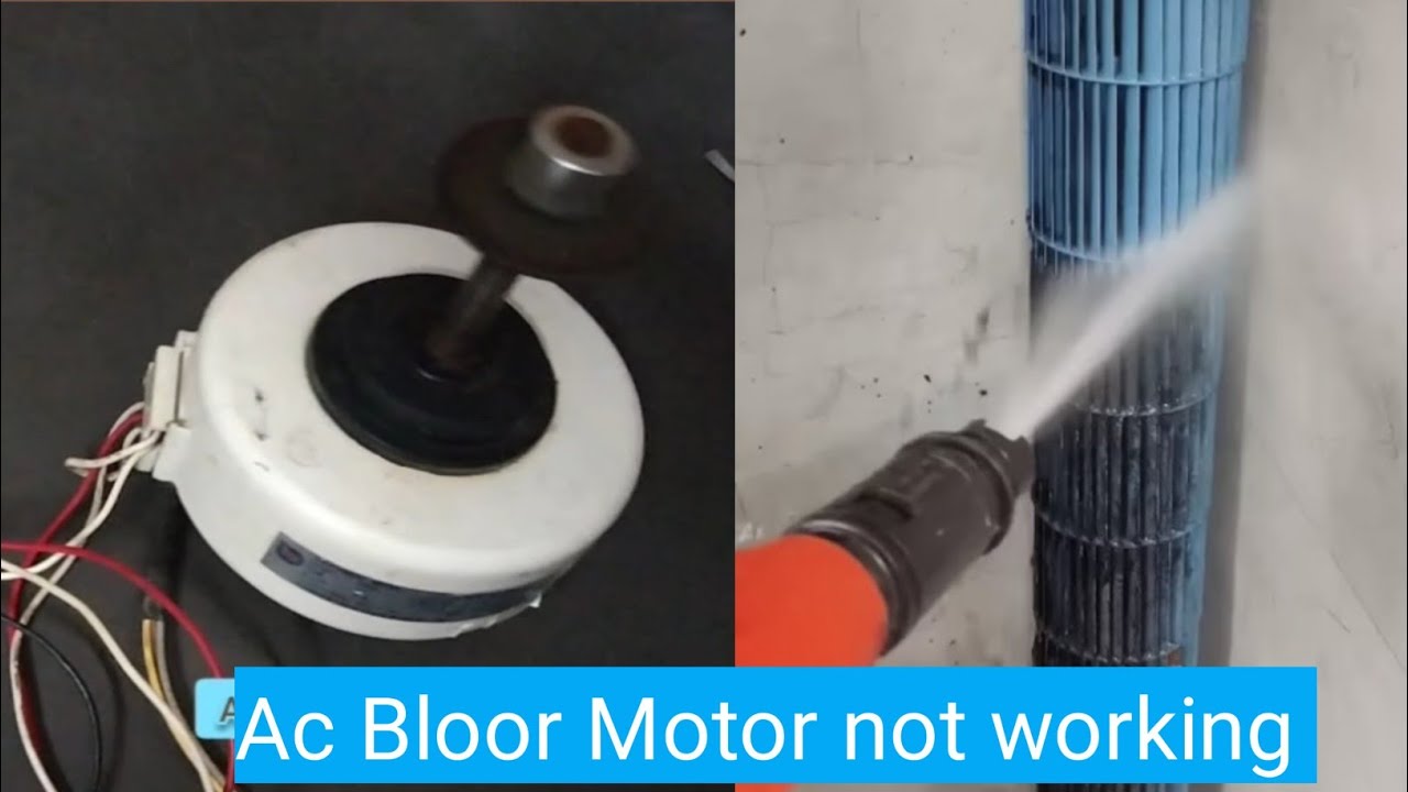 Air conditioner Bloor Motor not working 😔 Jay Ganesh Electricals 