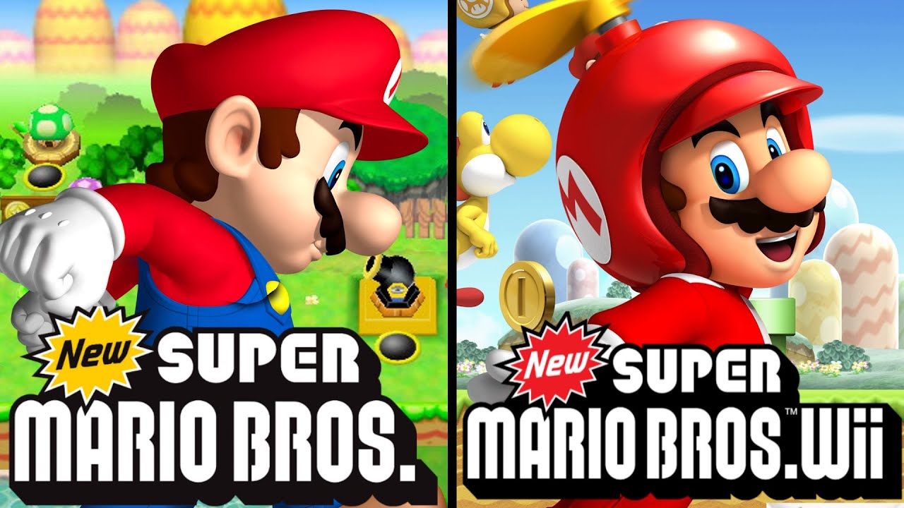 Super Mario Maker 2: New Super Mario Bros. & New Super Mario Bros. Wii: FULL Games