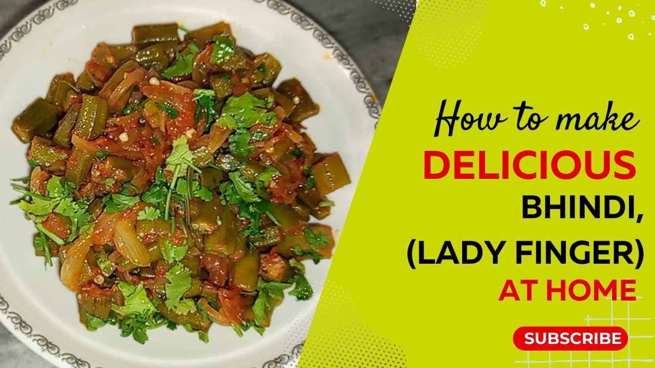 How to make bhindi | lady finger recipe 🤤