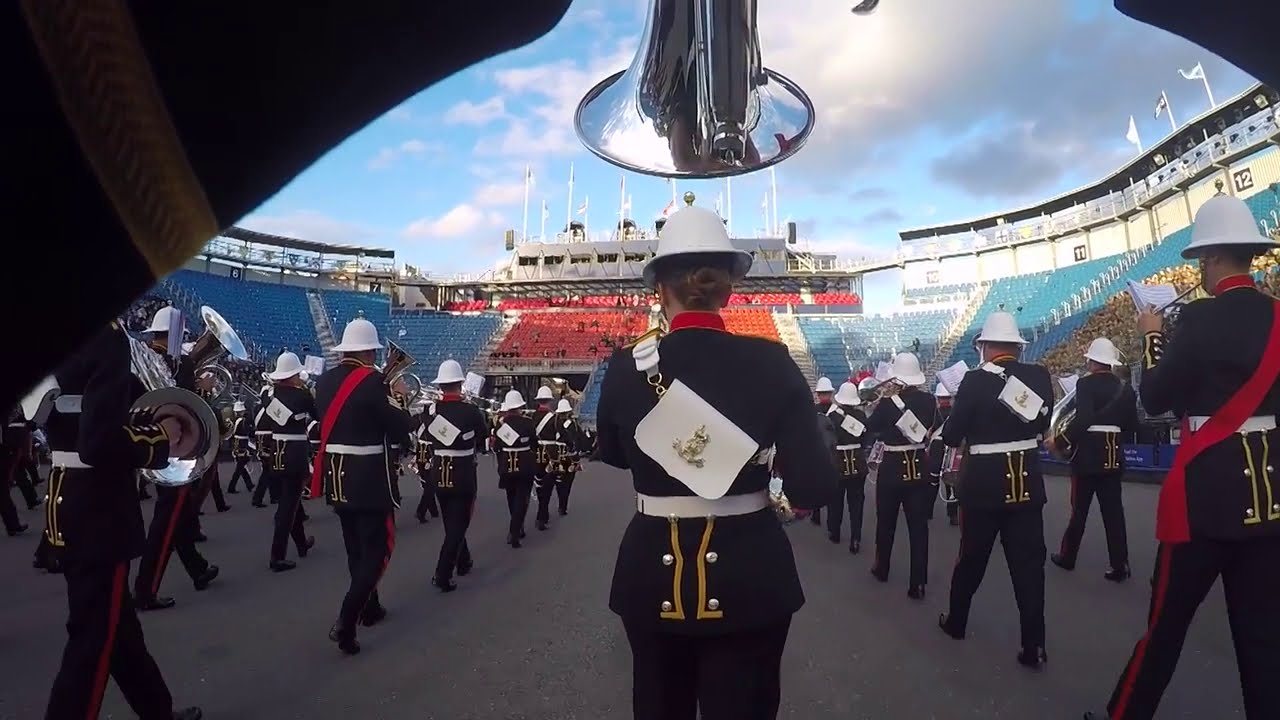 FULL DISPLAY from the Royal Edinburgh Military Tattoo | The Bands of HM Royal Marines