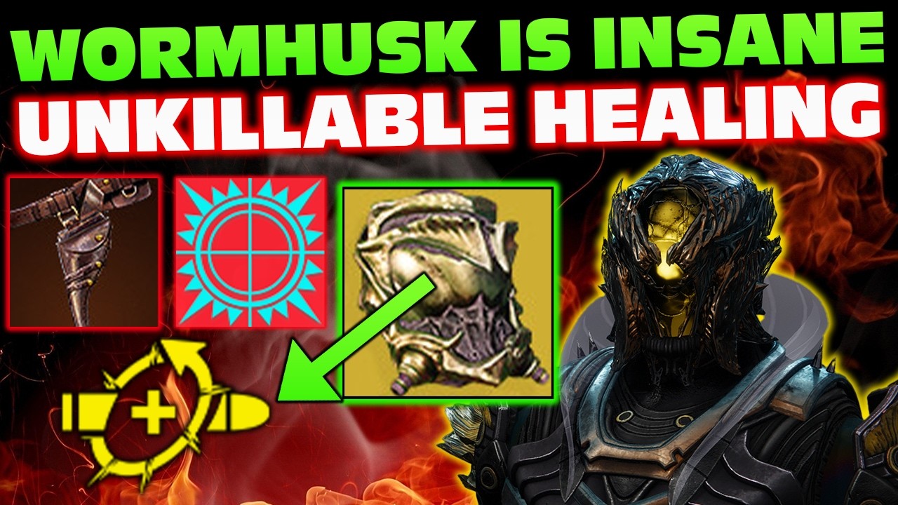Best Hunter Build! The Wormhusk Crown Buff Is INCREDIBLE! Burning Souls Restoration Cure - Destiny 2