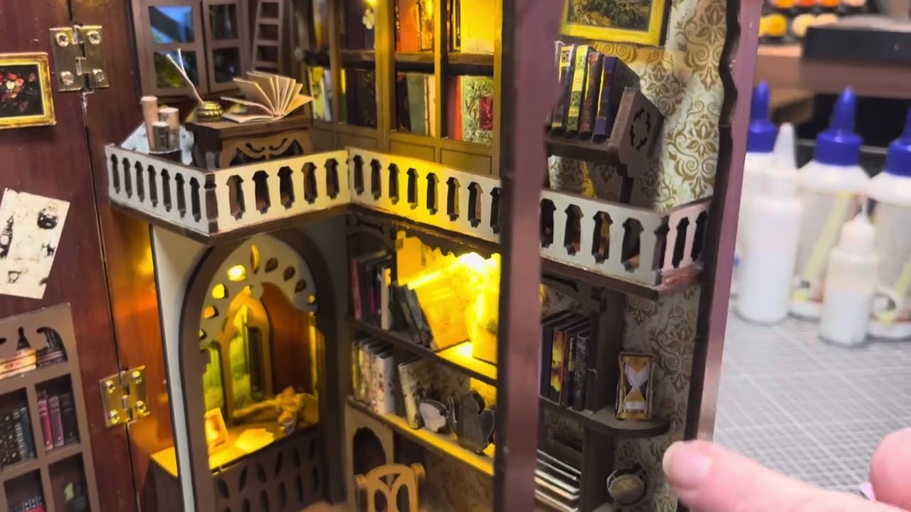 Magic Bookshop Miniatur vom Action so süß aber echt knifflig 🙈