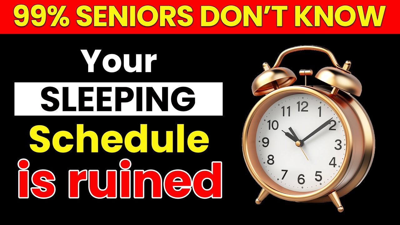 Seniors Avoid these 7 DEADLY SLEEP Habits | Elderly Wisdom