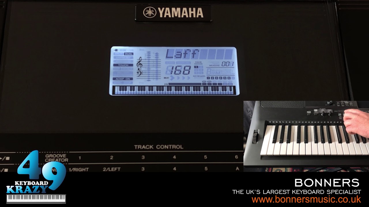 The New Yamaha PSR-EW410 Keyboard - 235 Auto Accompaniment Styles Part 3/3