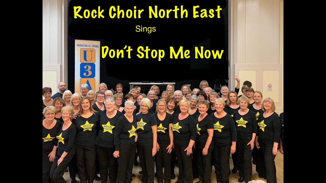 Rock Choir North East sing Don't Stop Me Now