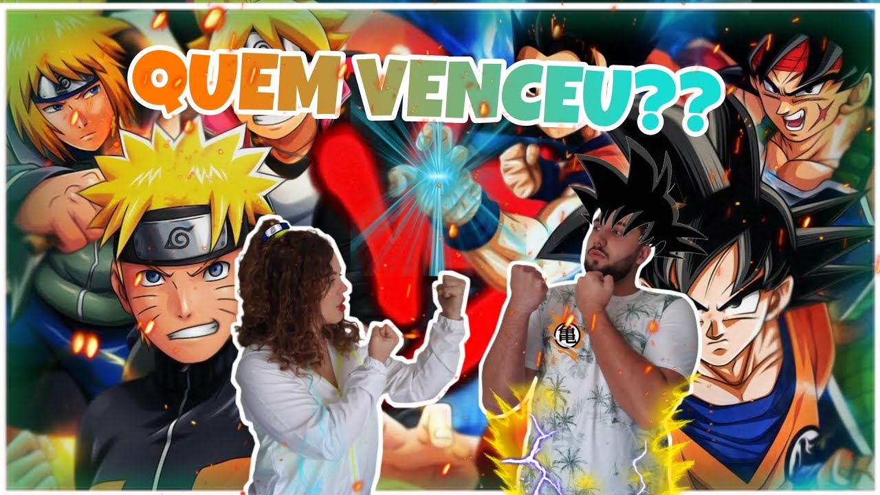 REACT- Goku, Gohan Bardock VS. Naruto, Boruto e Minato | Duelo de Titãs (7 minutoz)