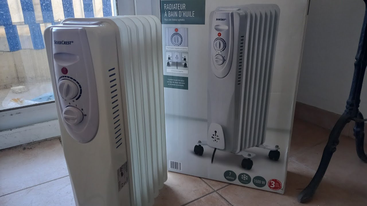 RADIATEUR BAIN HUILE SILVERCREST LIDL