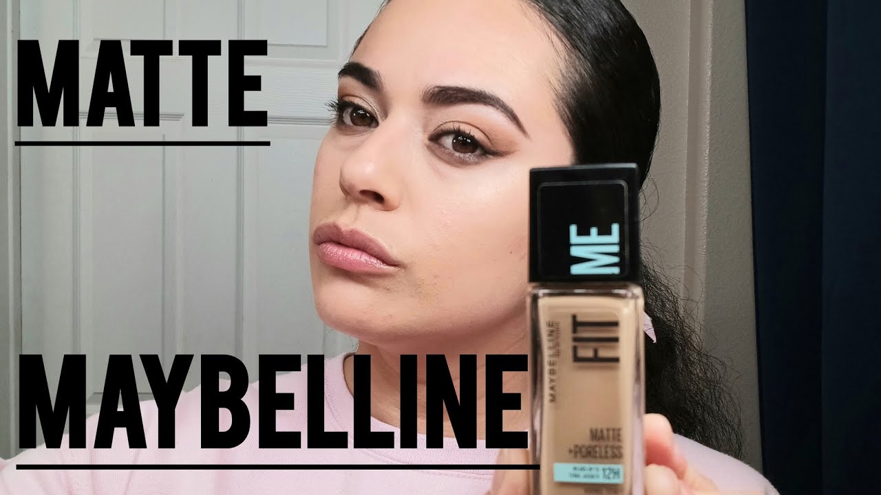 Maybelline New York Fit Me Matte Poreless Foundation Review