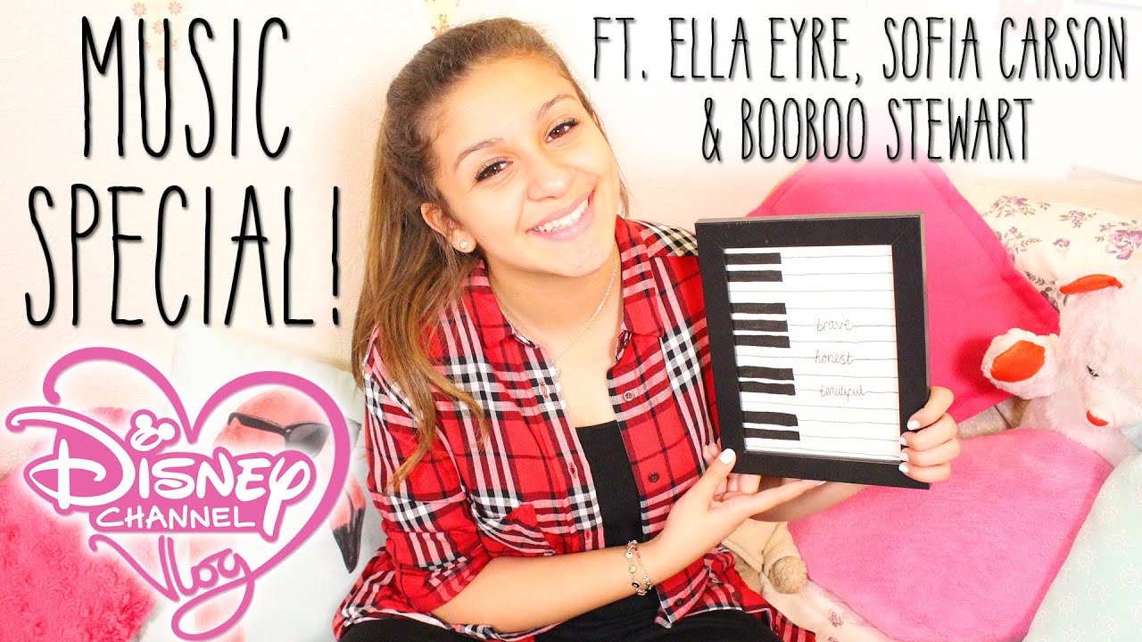 Music Special! ft. Ella Eyre, Sofia Carson & Booboo Stewart | The Disney Channel Vlog 9