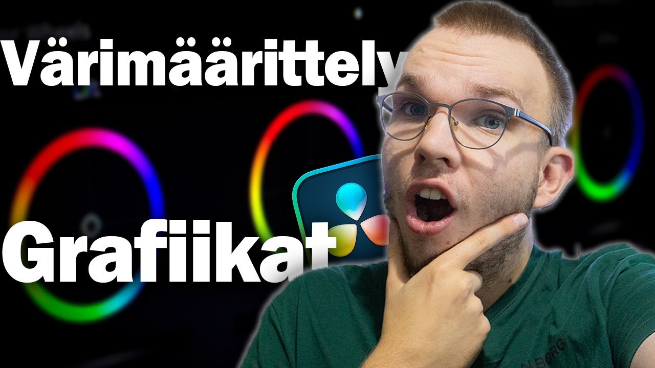 VÄRI MÄÄRITTELY & GRAFIIKAT | Davinci resolve tutoriaali