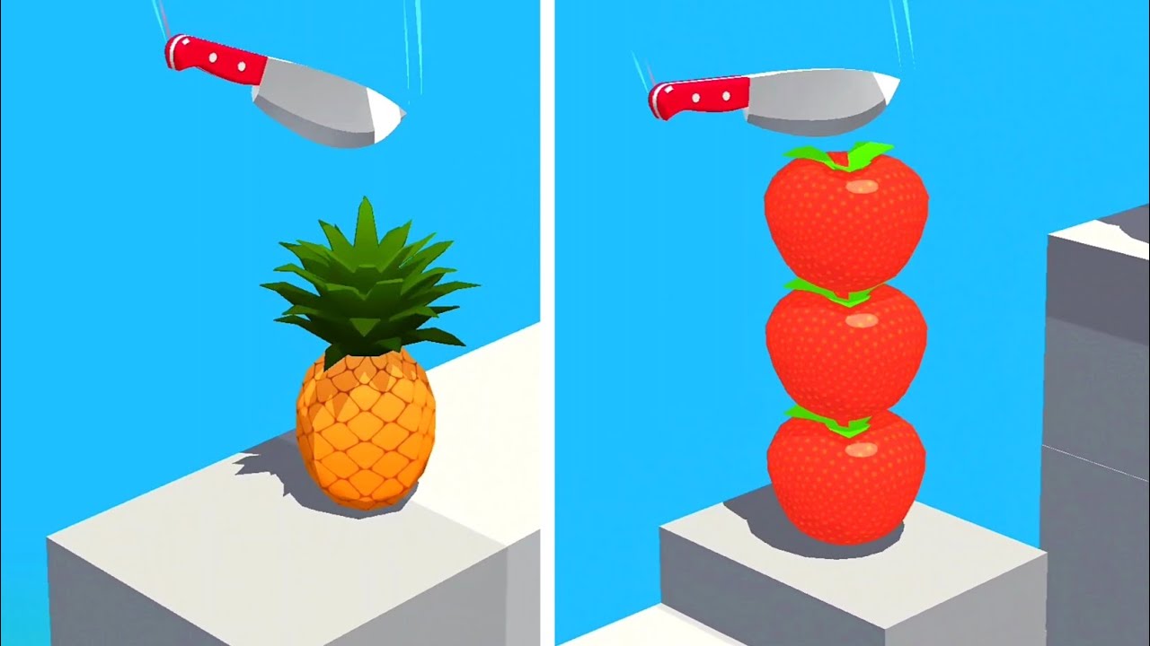 Slice It All Game! Satisfying and Relaxing ASMR Slicing Video NEW UPDATE