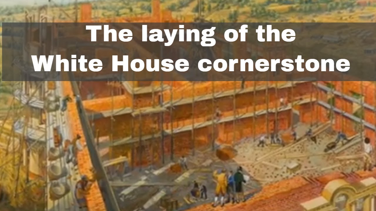13th October 1792: Cornerstone of the White House laid in Washington, D.C.