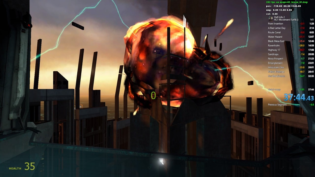 Half-Life 2 fun% w/ HL1 movement in 37:44