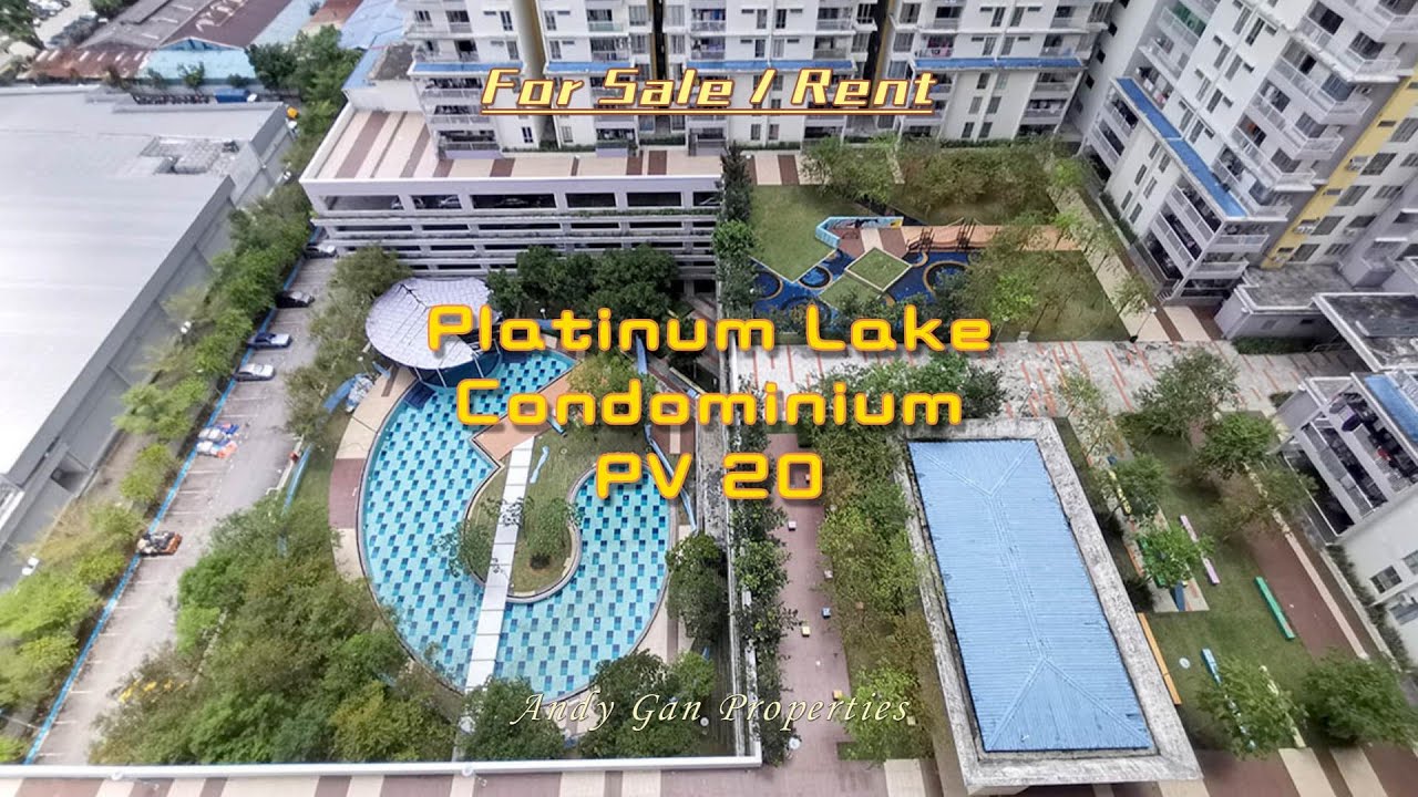 [For Sale / Rent] Strategic Platinum Lake PV 20 (PV20), right opposite SJKC Wangsa Maju.